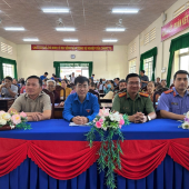 Công an xã Hòa Tú: Đẩy mạnh tuyên truyền pháp luật và chăm lo Tết cho người dân khó khăn