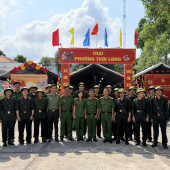 Công an phường Thới Long bảo đảm an toàn Hội trại tòng quân năm 2026