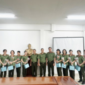 Thanh tra Công an thành phố tổ chức kỷ niệm 116 năm Ngày Quốc tế Phụ nữ và ra mắt mô hình “Phụ nữ Thanh tra Công an thành phố góp yêu thương, san sẻ nghĩa tình”.