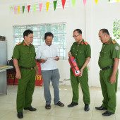 Đảm bảo an toàn phòng cháy, chữa cháy tại các điểm diễn ra bầu cử