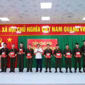 Công an phường Hưng Phú thực hiện tốt chỉ tiêu tuyển chọn công dân thực hiện nghĩa vụ công an năm 2026