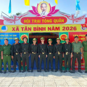 Công an xã Tân Bình bảo đảm an ninh, an toàn Lễ hội Tòng quân năm 2026