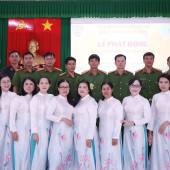 Chuỗi hoạt động chào mừng kỷ niệm 116 năm Ngày Quốc tế Phụ nữ của Phòng Cảnh sát cơ động