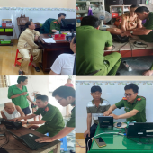 Công an xã Thạnh Hòa: Trách nhiệm, gương mẫu gắn với phong trào thi đua “3 nhất”