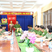 Lãnh đạo Công an thành phố yêu cầu bảo đảm tuyệt đối an toàn cho ngày hội cử tri