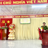 Công an xã Thạnh Hòa tổ chức họp giao ban tháng 3/2026