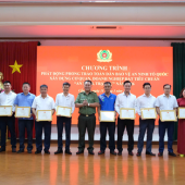 Phòng An ninh kinh tế phát động phong trào toàn dân bảo vệ an ninh Tổ quốc và xây dựng cơ quan, doanh nghiệp đạt chuẩn “An toàn về an ninh, trật tự” năm 2026
