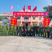 Thanh niên xã Gia Hòa, Nhu Gia hăng hái lên đường thực hiện nghĩa vụ tham gia Công an nhân dân năm 2026