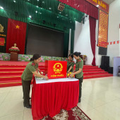 Phòng Hậu cần đảm bảo cơ sở vật chất sẵn sàng cho ngày bầu cử tại Công an thành phố