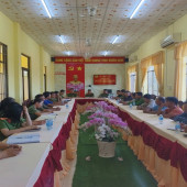 Công an xã Lịch Hội Thượng tổ chức Hội nghị triển khai phương án bảo đảm an ninh, trật tự phục vụ Ngày bầu cử