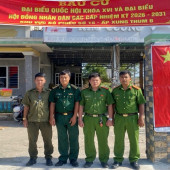 An ninh trật tự được đảm bảo tuyệt đối tại xã biển Lai Hoà  trong “Ngày hội non sông”