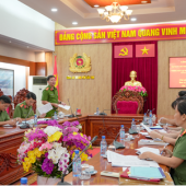 Họp ban chủ nhiệm đề tài khoa học lịch sử cấp bộ “tổng kết lịch sử công tác bảo đảm an ninh, trật tự của công an hậu giang (1975 - 1991)”