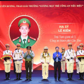Lê Kiên: Từ chiến sĩ nghĩa vụ đến gương mặt trẻ Công an tiêu biểu toàn quốc