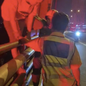 Công an phường Hưng Phú kịp thời cứu người có ý định nhảy cầu tự tử