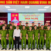Công an xã Trường Long tổ chức Hội nghị nghiên cứu, học tập, quán triệt Nghị quyết Đại hội đại biểu toàn quốc lần thứ XIV của Đảng