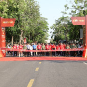 Hơn 56.300 người tham gia Ngày chạy Olympic “Vì sức khỏe toàn dân - Vì An ninh Tổ quốc” tại Cần Thơ
