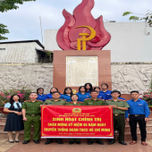 Đoàn thể Phòng Kỹ thuật hình sự ra quân sinh hoạt chính trị và hưởng ứng “Ngày Chủ nhật xanh” năm 2026