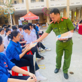 Công an phường Tân An: Lan tỏa văn hóa giao thông học đường trên địa bàn