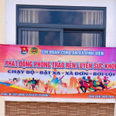 Công an xã Vĩnh Viễn phát động phong trào rèn luyện sức khỏe phục vụ công tác