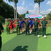 Công an phường Bình Thủy tổ chức giao lưu bóng đá kỷ niệm 95 năm Ngày thành lập Đoàn TNCS Hồ Chí Minh