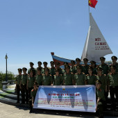 Cụm thi đua An ninh nhân dân, Công an thành phố Cần Thơ hành quân về nguồn và giao lưu, học tập, trao đổi kinh nghiệm với Cụm thi đua An ninh nhân dân, Công an tỉnh Cà Mau