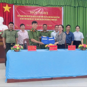 Công an xã Thới An Hội tổ chức Hội nghị ký kết Chương trình  phối hợp về “Đẩy mạnh phong trào toàn dân bảo vệ an ninh Tổ quốc  trong tình hình mới” giai đoạn 2026 - 2033