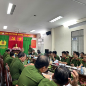 Công bố Quyết định giám sát đối với Đảng ủy Phòng Cảnh sát phòng cháy chữa cháy và cứu nạn, cứu hộ