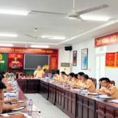 Công bố Quyết định kiểm tra tài chính Đảng đối với Đảng ủy Phòng Cảnh sát giao thông