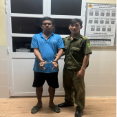 Công an xã Thạnh Thới An phối hợp Văn phòng Cơ quan cảnh sát điều tra truy bắt đối tượng truy nã ngay sau dịp Tết Nguyên đán Bính Ngọ năm 2026