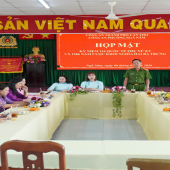 Công an phường Ngã Năm tổ chức gặp mặt kỷ niệm Ngày Quốc tế Phụ nữ 8/3