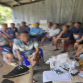 Công an xã Liêu Tú triệt xóa điểm tệ nạn xã hội đá gà qua mạng trực tuyến