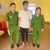 Cần Thơ: Nữ chiến sĩ Công an thuyết phục đối tượng phạm pháp ra nhận tội