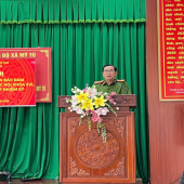 Công an xã Mỹ Tú chủ động trong công tác bảm đảm an ninh, trật tự phục vụ bầu cử đại biểu Quốc hội và đại biểu Hội đồng nhân dân các cấp và tập huấn cho lực lượng tham gia bảo vệ an ninh, trật tự cơ sở về phòng cháy, chữa cháy