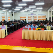 Ủy ban bầu cử xã Nhơn Ái triển khai Phương án và ra quân bảo đảm an ninh, trật tự phục vụ bầu cử đại biểu Quốc hội khóa XVI và đại biểu Hội đồng nhân dân các cấp nhiệm kỳ 2026 - 2031