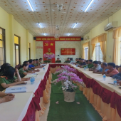 Công an xã Lịch Hội Thượng tổ chức Hội nghị triển khai phương án bảo đảm an ninh, trật tự phục vụ Ngày bầu cử