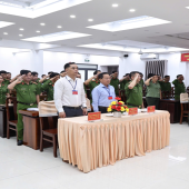 CÔNG AN PHƯỜNG Ô MÔN TỔ CHỨC BẦU CỬ ĐẠI BIỂU QUỐC HỘI KHÓA XVI VÀ ĐẠI BIỂU HỘI ĐỒNG NHÂN DÂN CÁC CẤP NHIỆM KỲ 2026-2031 SỚM BẢO ĐẢM DÂN CHỦ, ĐÚNG QUY ĐỊNH