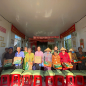 Công an xã Long Phú tích cực tham gia các hoạt động an sinh xã hội vì cộng đồng