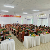 Phát huy vai trò tiên phong, Đảng ủy Công an phường Vĩnh Phước quyết tâm thực hiện thắng lợi Nghị quyết Đại hội XIV của Đảng