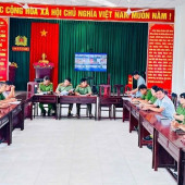Công an xã Vị Thanh 1 công bố các Quyết định về công tác cán bộ