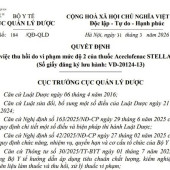 Công an TP Cần Thơ chủ động trong công tác thu hồi thuốc vi phạm mức độ 2