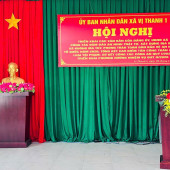 Công an xã Vị Thanh 1 sơ kết công tác Công an Quý I và triển khai công tác Quý II năm 2026