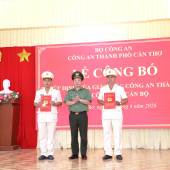 Công an TP Cần Thơ: Kiện toàn đội ngũ Chỉ huy Công an cấp xã