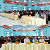 Công an xã Mỹ Phước tổ chức Hội nghị Tổng kết “Cao điểm tấn công, trấn áp tội phạm và triển khai Kế hoạch giữ vững đại bàn không ma túy xã Mỹ Phước năm 2026”