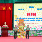 Cục Đào tạo Bộ Công an phối hợp Công an thành phố Cần Thơ tổ chức tập huấn công tác tuyển sinh Công an nhân dân năm 2026