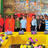 Xã Tân Long ra mắt mô hình: “Sư sãi, Phật tử tham gia phòng, chống tội phạm, đảm bảo an ninh trật tự” trên địa bàn xã