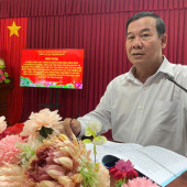 Công an xã Thạnh Quới tổ chức Hội nghị tổng kết cao điểm tấn công, trấn áp các loại tội phạm