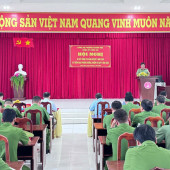 Công an phường Khánh Hòa sơ kết quý I: Đấu tranh hiệu quả với các loại tội phạm