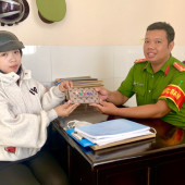 Lan tỏa việc tốt: Trao trả tài sản cho người bị mất tại xã An Ninh