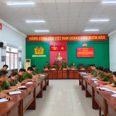 Công an xã Kế Sách tổ chức Hội nghị giao ban công tác Công an, tổng kết Cao điểm tấn công, trấn áp tội phạm trên địa bàn xã và cấp ủy, chỉ huy Công an xã đối thoại với cán bộ, chiến sĩ, đoàn viên, hội viên Quý I năm 2026.