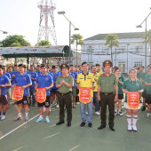 Sôi nổi Hội thao chào mừng kỷ niệm 80 năm Ngày truyền thống lực lượng Tham mưu Công an nhân dân trong Công an thành phố Cần Thơ